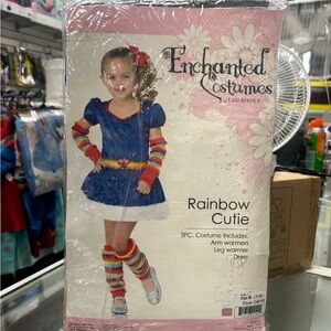 Rainbow Brite - Rainbow Cutie Costume- Enchantment by Leg Avenue - New